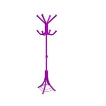 Mancebo Lux Roxo - 30 x 155 x 30 cm