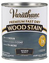 Mancha de madeira Varathane Premium Fast Dry Worn Navy 946 ml