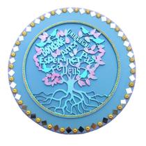 Mandala Árvore da Vida/Família 26cm - Aqui Tem Magia