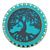 Mandala Árvore da Vida/família 26cm - Aqui Tem Magia