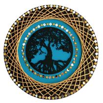 Mandala Árvore da Vida/Família 40cm - Aqui Tem Magia