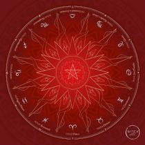 Mandala Astrológica dos Signos e Elementos - Quadro Decorativo Mandala Astrológica dos Signos e Elementos - Quadro Decorativo
