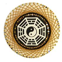 Mandala Baguá Proteção e Equilíbrio 40cm - Aqui Tem Magia