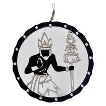 Mandala Com Espelho Orixá Oxalá Imagem Umbanda Parede 20cm