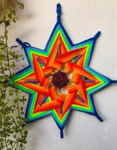 Mandala de lã Decorativa