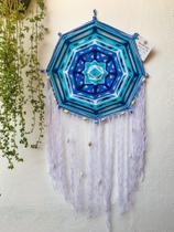 Mandala de Lã Decorativa