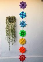 Mandala de lã Decorativa