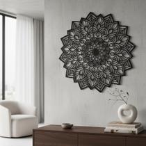Mandala de MDF 3mm Modelo 02 Tamanho 70x70cm Mandala de MDF 3mm Modelo 02 Tamanho 70x70cm