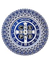 Mandala de Mesa Gratia Plena - São Bento - Via Astralis Mandala de Mesa Gratia Plena - São Bento - Via Astralis