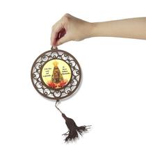 Mandala De Nossa Senhora Aparecida Adorno Mdf Para Porta - Divinário