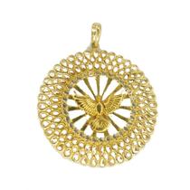 Mandala de ouro 18k Espirito Santo