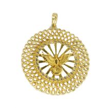 Mandala de ouro 18k Espirito Santo - Elegancy Joias