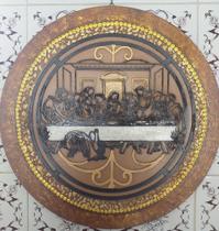 Mandala de Parede Santa Ceia 40cm