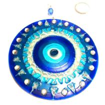 Mandala de Vidro Olho Grego 10cm - Mandala de Luz