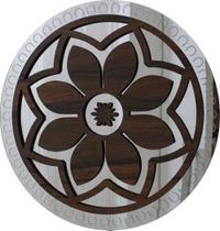 Mandala Decorativa Ambiente Sala Quarto 45x45 38110 Mandala Decorativa Ambiente Sala Quarto 45x45 38110