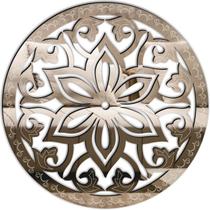 Mandala Decorativa Ambiente Sala Quarto 45X45 38118