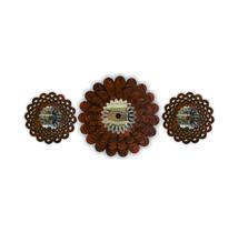 Mandala Decorativa Ambiente Sala Quarto Kit 3 Pçs 38173 Mandala Decorativa Ambiente Sala Quarto Kit 3 Pçs 38173