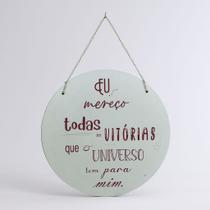 Mandala Decorativa com Frase Motivacional Quadro Parede para Sala, Quarto e Casa Lei da Atração Mandala Decorativa com Frase Motivacional Quadro Parede para Sala, Quarto e Casa Lei da Atração