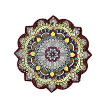 Mandala Decorativa de Ceramica - Cor D