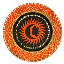 Mandala Eclipse/Amor e União 40cm Mandala Eclipse/Amor e União 40cm