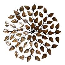 Mandala em Ferro Envelhecida tamanho 60cm