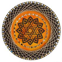 Mandala Escudo de Davi/Proteção e Superação 40cm