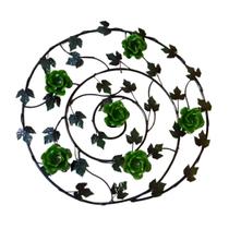 Mandala Espiral Florida 55cm Várias Cores