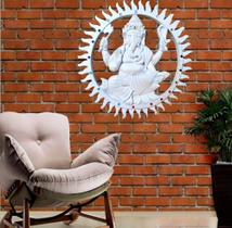 Mandala Ganesha De Parede 30cm 7 Chakras - Althea Arte Decor