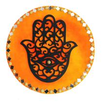 Mandala Hamsá/Mão de Fátima/Proteção e Intuição 26cm Mandala Hamsá/Mão de Fátima/Proteção e Intuição 26cm