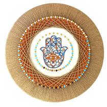 Mandala Hamsá / Mão de Fátima/Proteção e Intuição 60cm