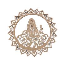 Mandala Laser Em MDF - Pomba Gira 40 cm 7795