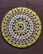 Mandala Mosaico pastilha cerâmica Mandala Mosaico pastilha cerâmica