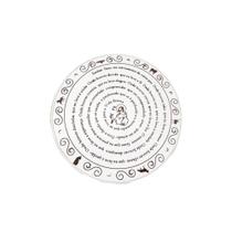 Mandala Oração De São Francisco Em Branco Mdf 30 Cm - Móveis Trovarelli Mandala Oração De São Francisco Em Branco Mdf 30 Cm - Móveis Trovarelli