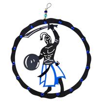 Mandala Orixá Ogum Imagem Umbanda De Pendurar Na Parede 20cm