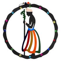 Mandala Orixá Oxumaré Imagem Umbanda De Pendurar Parede 20cm