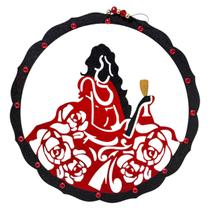 Mandala Orixá Pomba Gira Imagem Umbanda Pendurar Parede 20cm