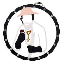 Mandala Orixá Preto Velho Imagem Umbanda Pendure Parede 20cm