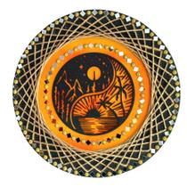 Mandala Paisagem/Yin Yang / Equilibrio40cm Mandala Paisagem/Yin Yang / Equilibrio40cm