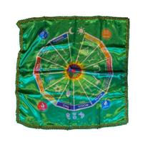 Mandala para Altar - Roda Cigana em Cetim - 56 x 56 cm