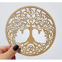 Mandala para Pintura MDF cru 15cm Corte a Laser Vários Modelos Mandala para Pintura MDF cru 15cm Corte a Laser Vários Modelos