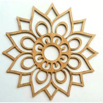 Mandala para Pintura MDF cru 15cm Corte a Laser Vários Modelos