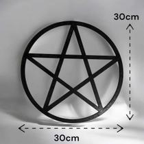 Mandala Pentagrama Divino MDF Cru OU Pintado 30CM Poder, Equilíbrio, Harmonia Mandala Pentagrama Divino MDF Cru OU Pintado 30CM Poder, Equilíbrio, Harmonia