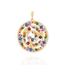 Mandala roda da vida folheada a ouro 542268 Rommanel