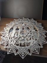 Mandala sagrada família no MDF 6 mm