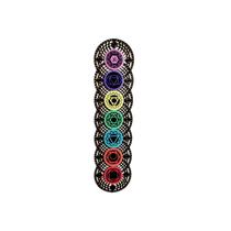 Mandalas 7 Chakras - Decoração de Parede (58 x 14,5 cm)