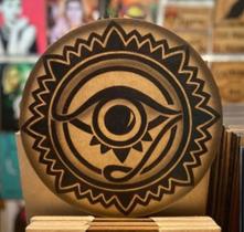 Mandalas pirografadas em MDF com 30 cm de diâmetro. Mandalas pirografadas em MDF com 30 cm de diâmetro.