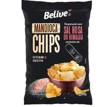 Mandioca Chips Belive Sal Rosa Do Himalaia 50G