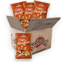 Mandioca Chips com Sal Crocante Sertanitos 50g - 20 Pacotes