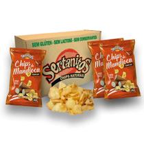 Mandioca Chips com Sal Sertanitos 50g- 3 Pacotes