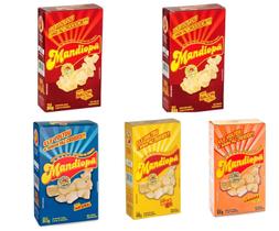 Mandiopã 5 Uidades Sabores Caixinhas com 80 gr cada Legitimos Mandiopan Mandiopã 5 Uidades Sabores Caixinhas com 80 gr cada Legitimos Mandiopan